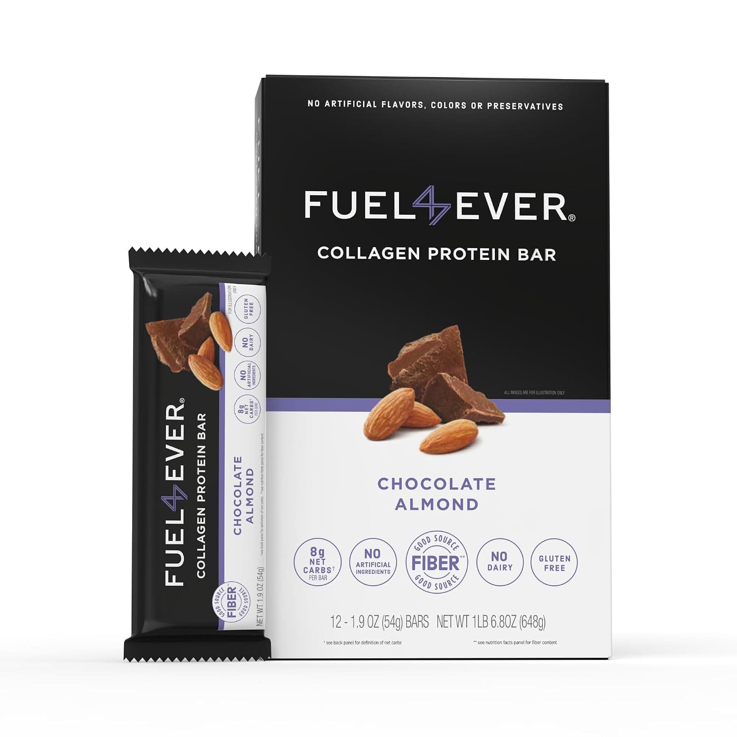 Fuel 4 Ever Collagen Protein Bar