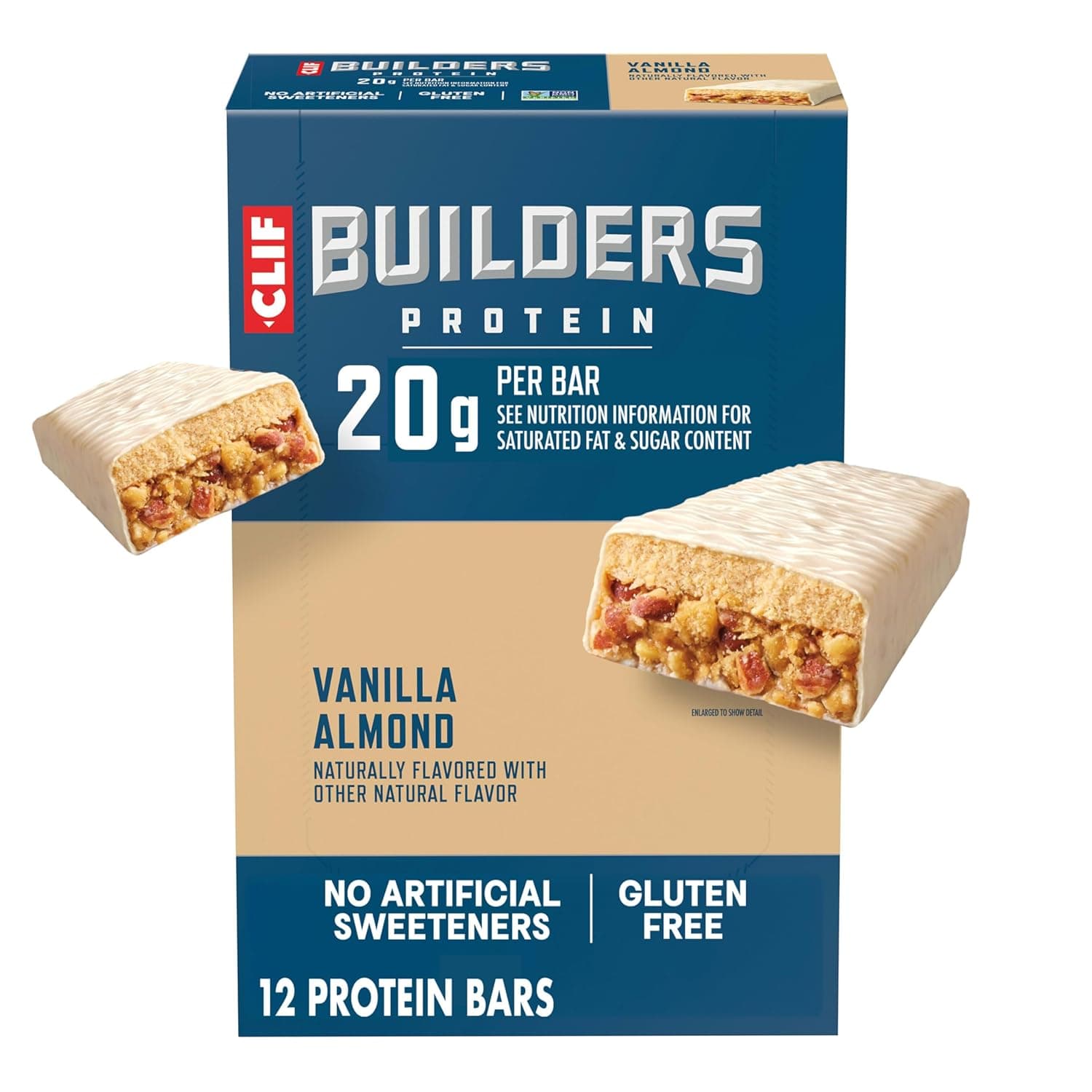 Clif Builders Vanilla Almond