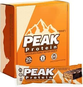 Peak Protein Bar Chocolate Peanut Butter Crunch
