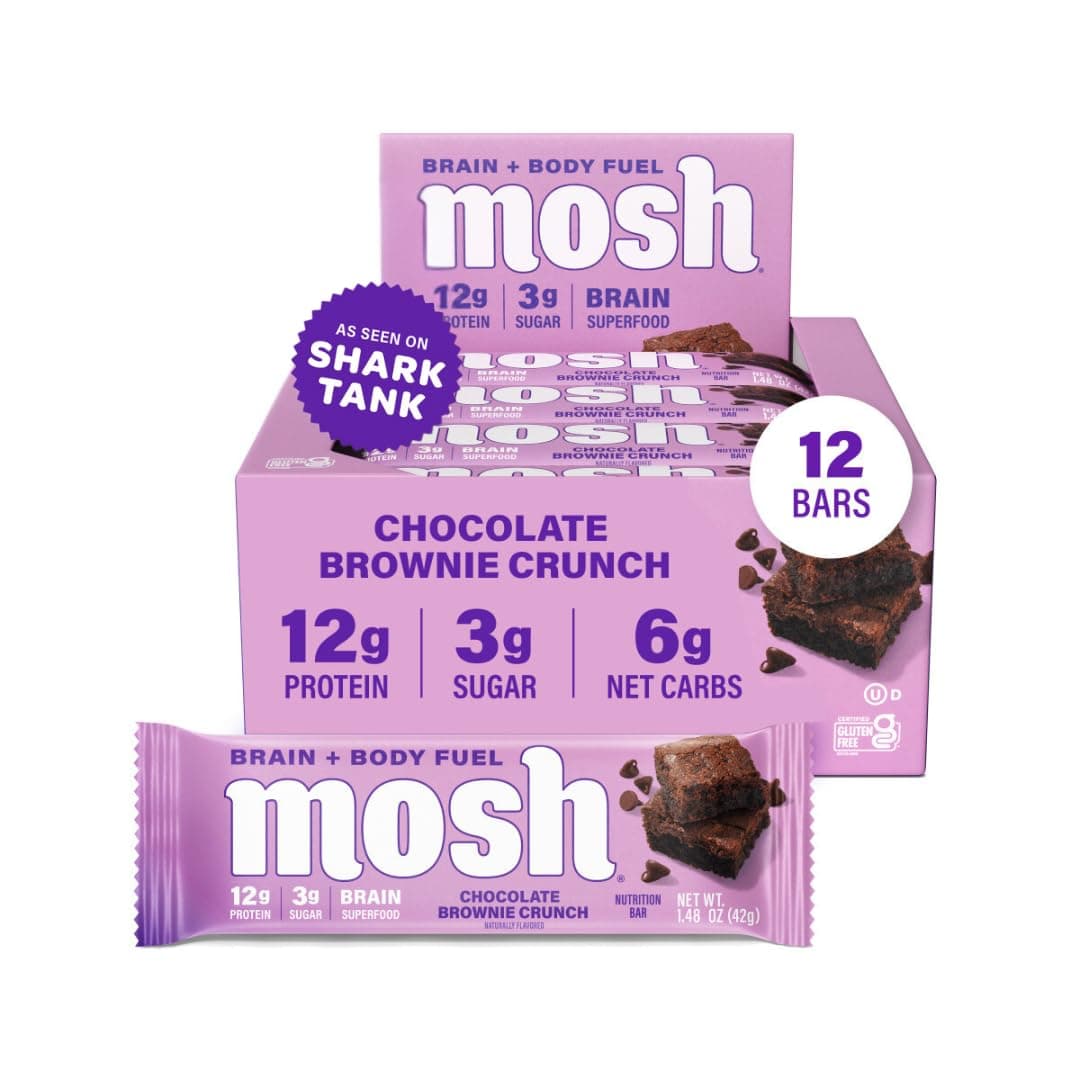 MOSH Chocolate Brownie Keto Protein Bar