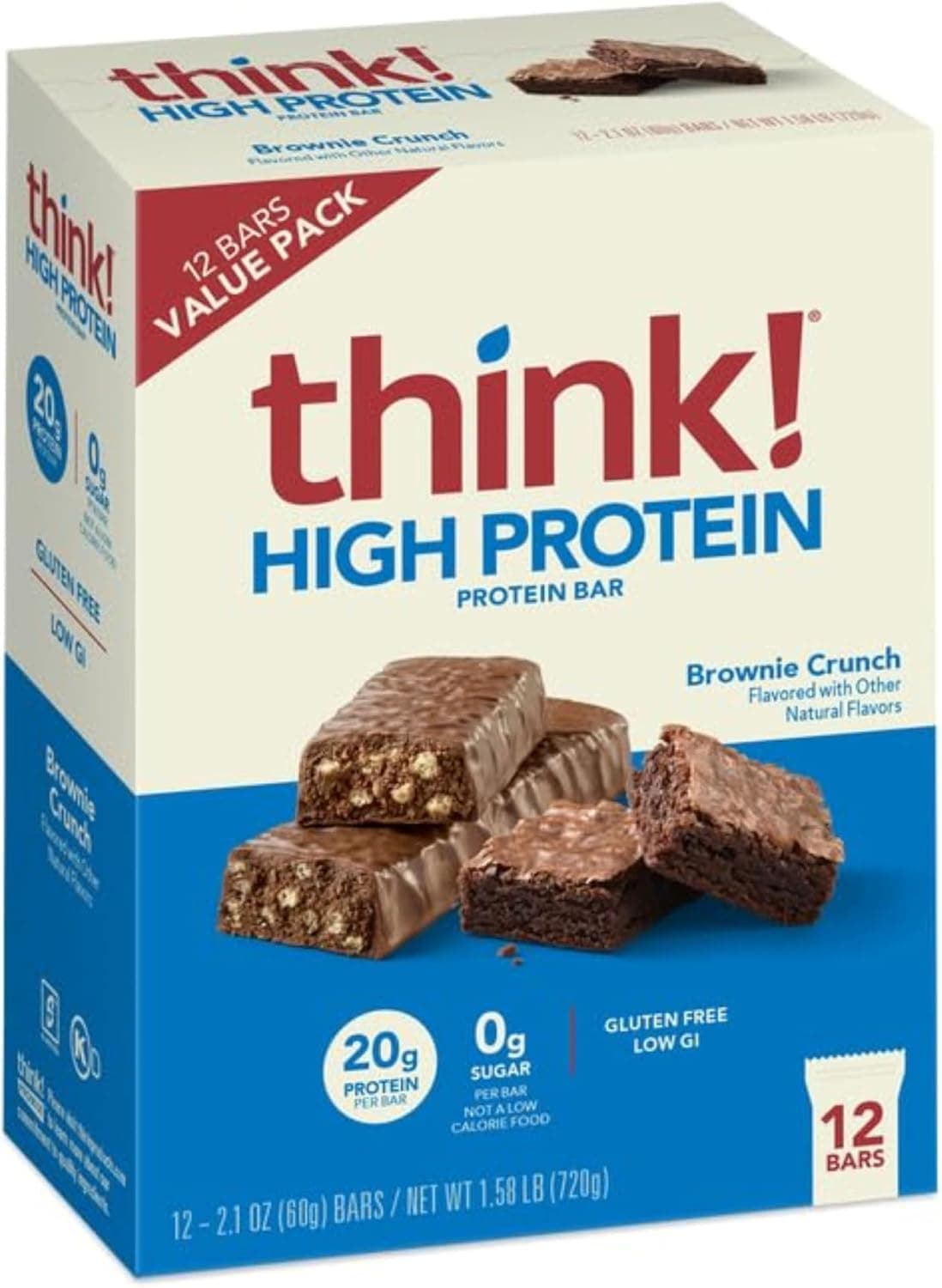 think! Protein Bar Brownie Crunch