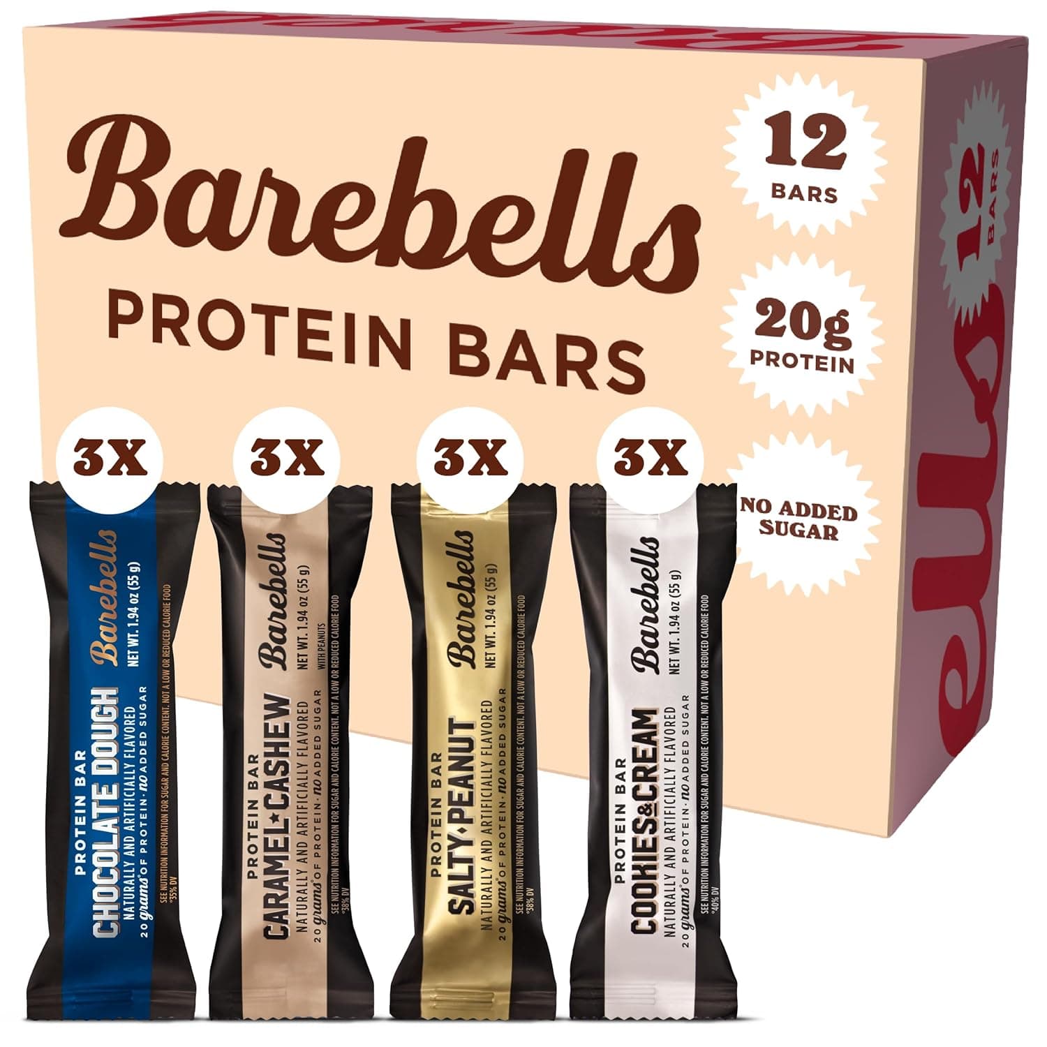Barebells Protein Bar Variety Pack