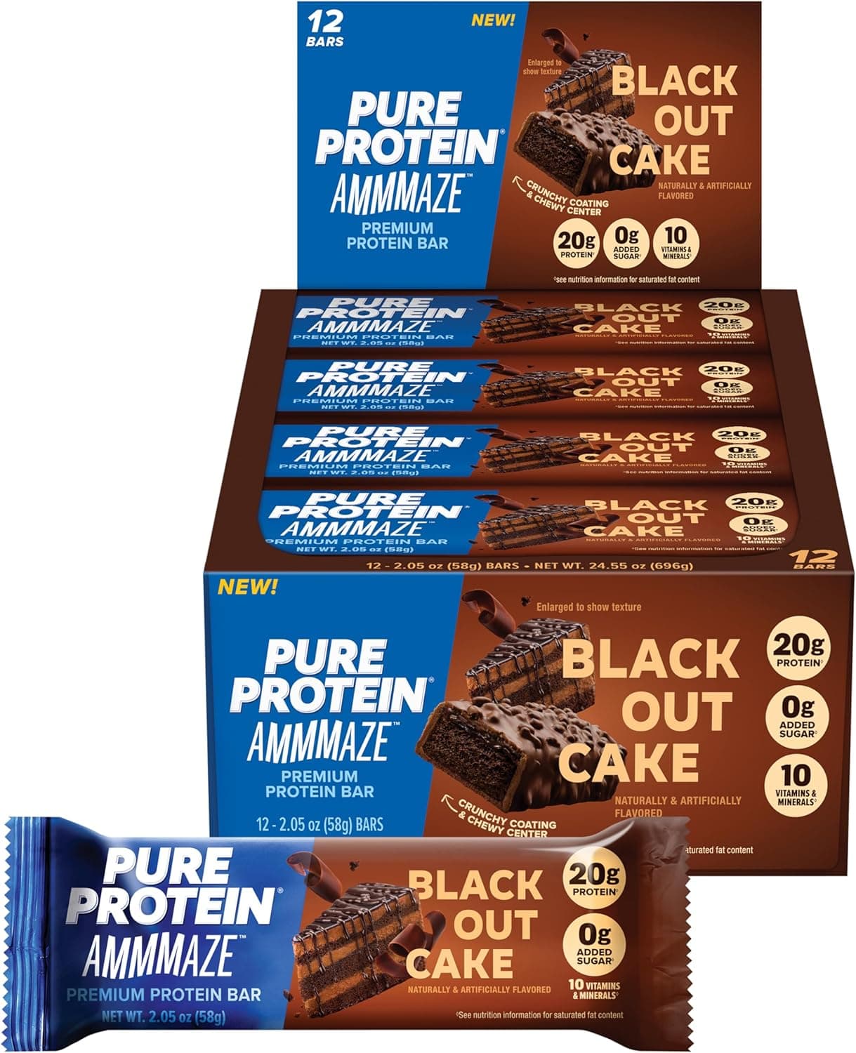 Pure Protein AMMMAZE Blackout Cake